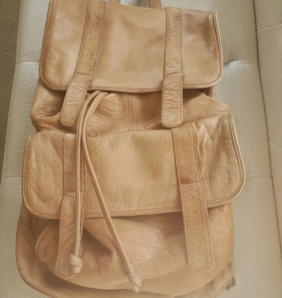 Day & Mood Bags Day Mood Real Leather Backpack Poshmark